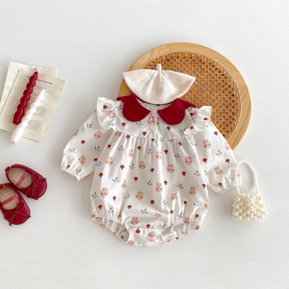 Baby Clothing High Quality - Jumpsuit Bayi Gambar Kelinci Lucu untuk