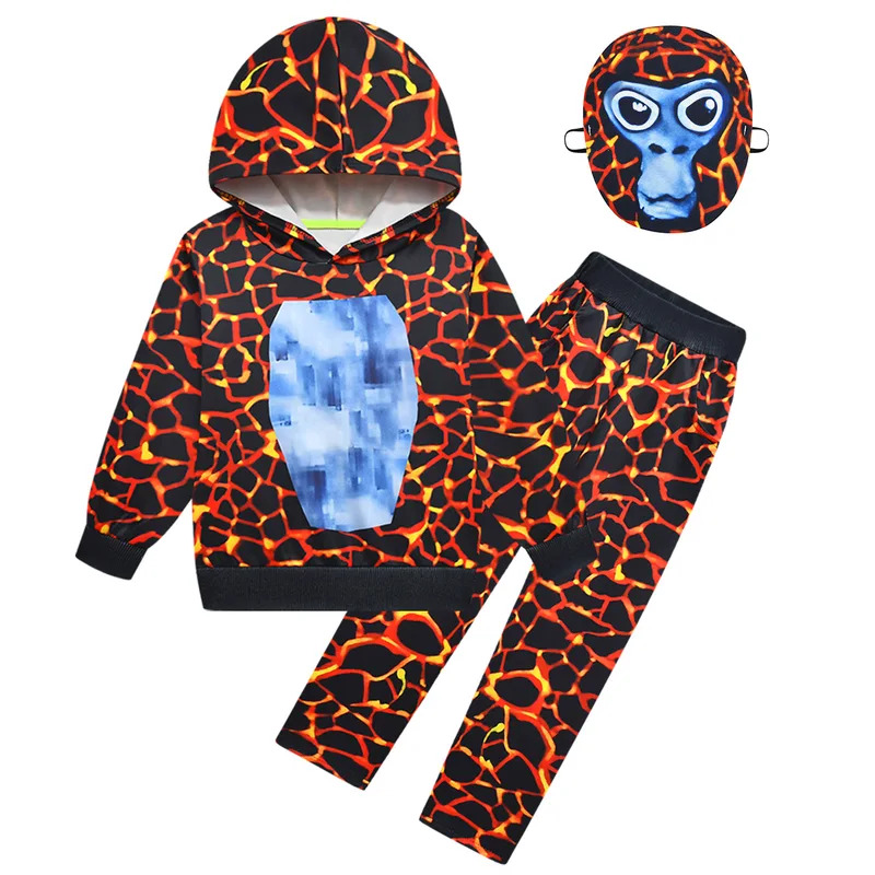 Baby Clothing Us - ♥ Hoodie Gorilla Tag 2025 Baru