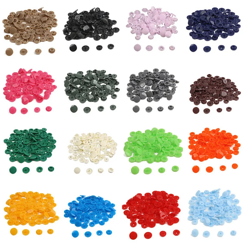 Baby Clothing Used - T5 Kancing Jepret Plastik Gesper Resin