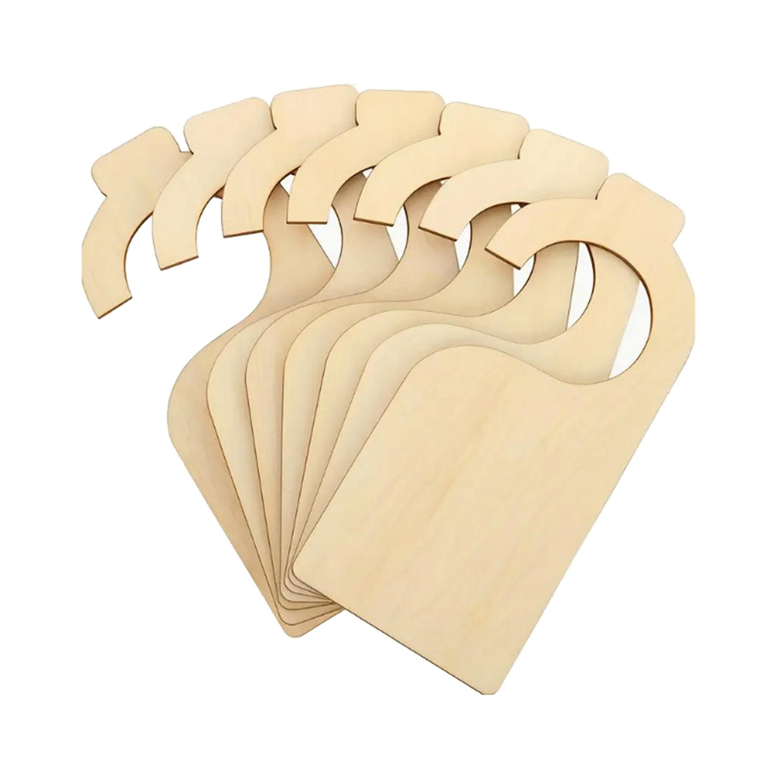 Baby Clothing Rack Gift - Set 7 Pembatas Rak Pakaian Kayu,