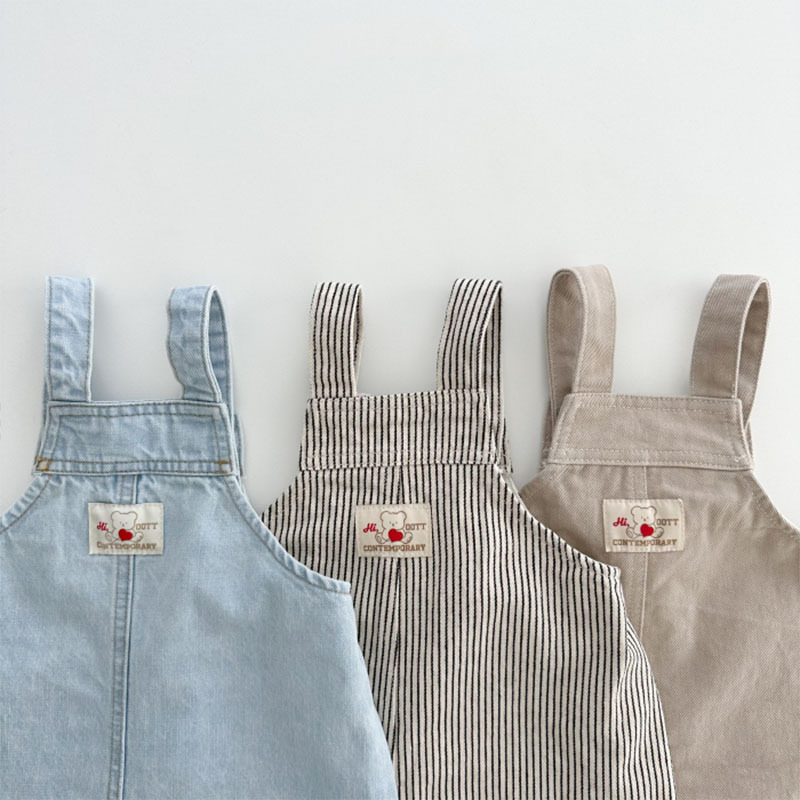 Baby Overall Denim - Jeans Anak Laki-laki Musim Semi Musim