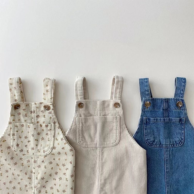 Baby Overall Denim - Celana Tali Bayi Perempuan Celana Kasual