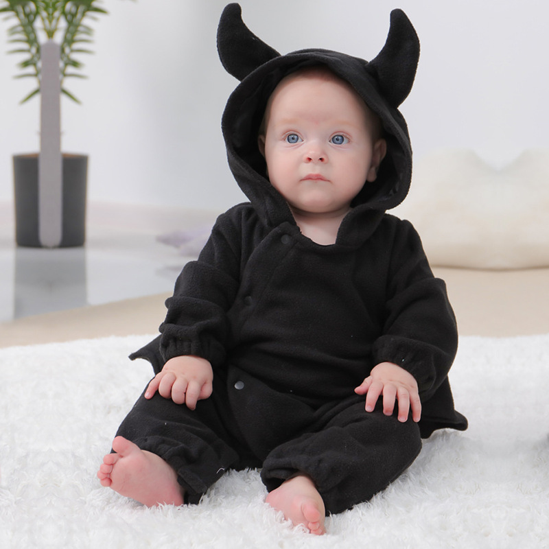Baby Clothing Factory Shop - Bulu Hangat Bayi Halloween Kelelawar Vampir