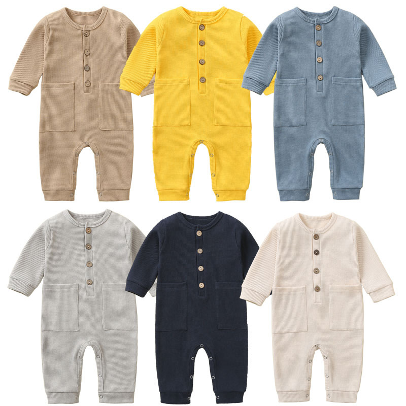 Baby Clothing Factory Shop - 100% Katun Wafel Satu Potong Beli