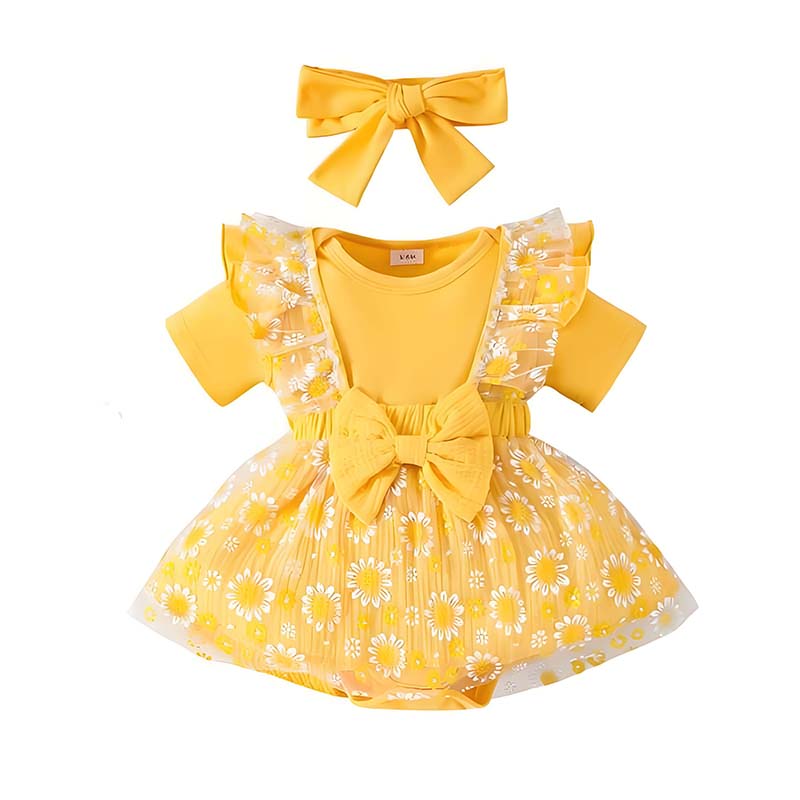 Baby Yellow Clothing Women - Pakaian Bayi Perempuan 0-18 Bulan Pakaian