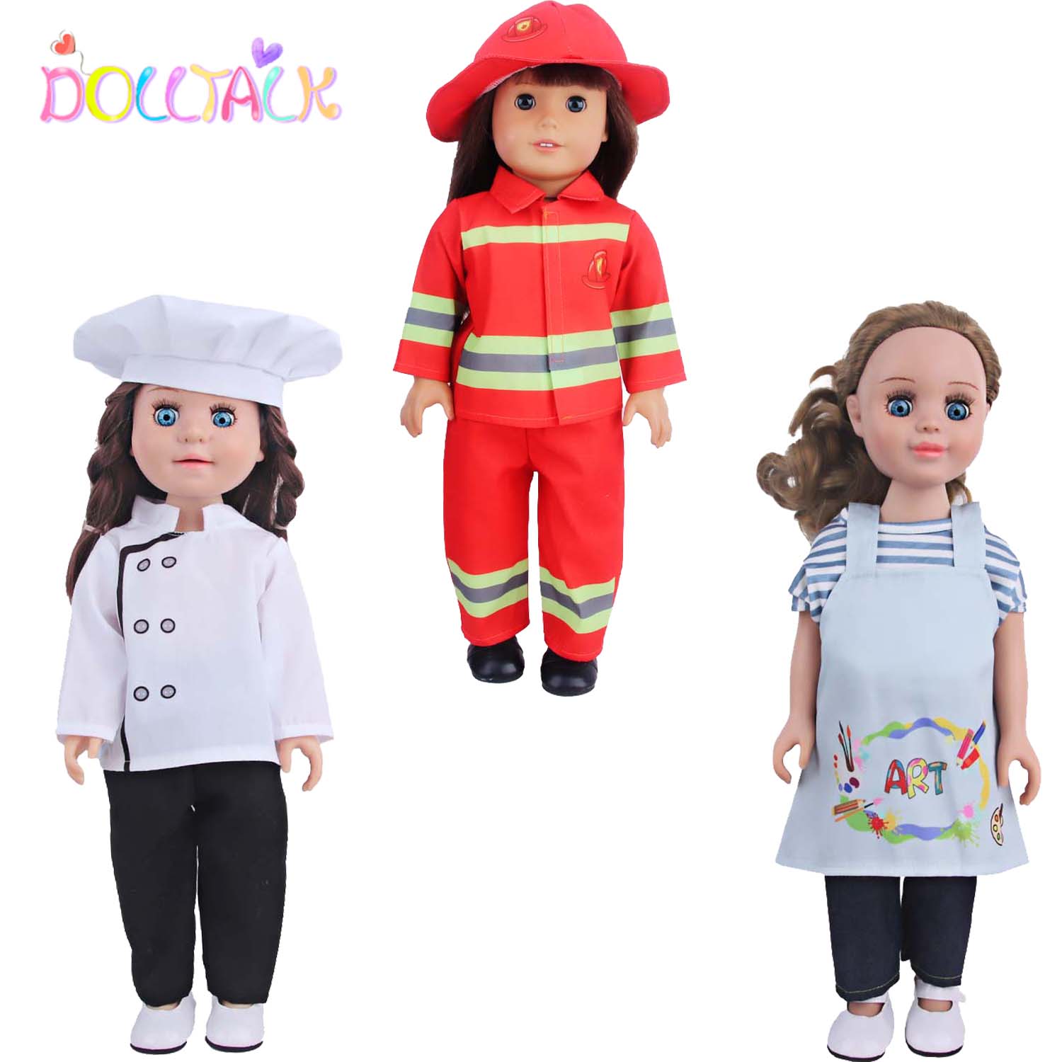 Baby Clothing Deals - Kostum boneka anak perempuan 18 inci,