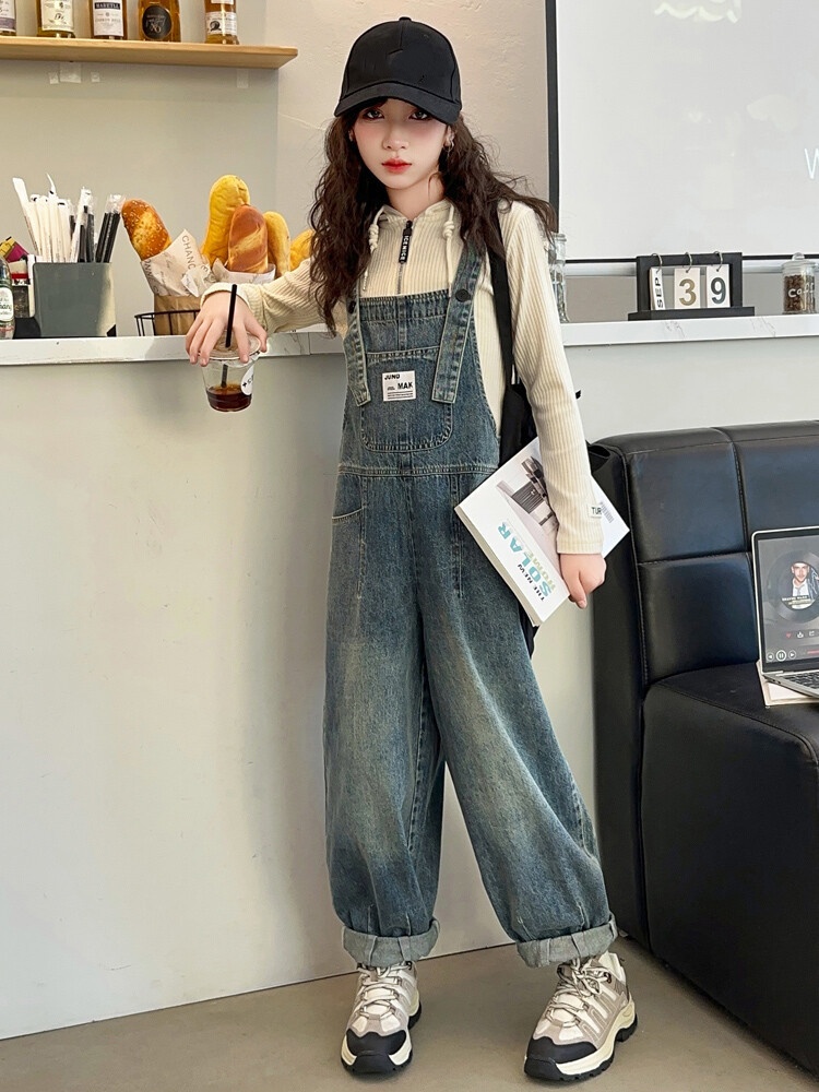 Baby Overall Denim - Jumpsuit Bayi Nyaman Musim Semi untuk