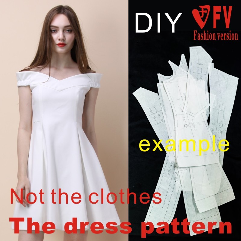 Baby Clothing Patterns - Pakaian Pola Ritsleting Gaya Gaun Jahit