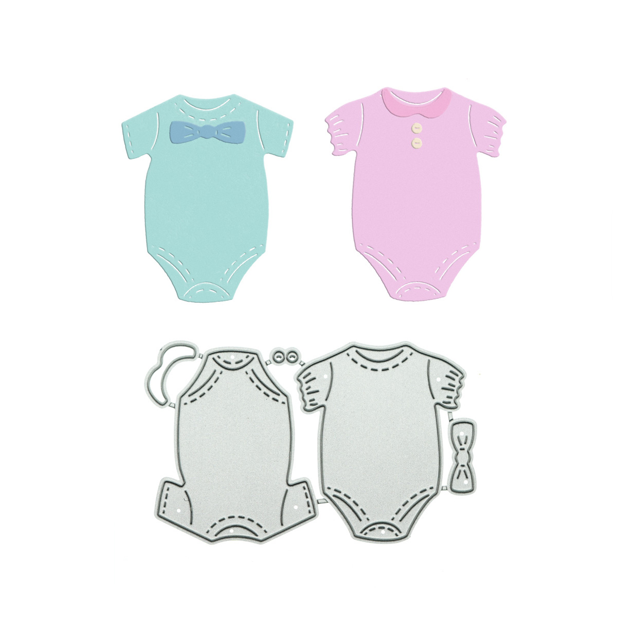 Baby Clothing Patterns - Logam Pemotong Dies Pakaian Bayi Baju