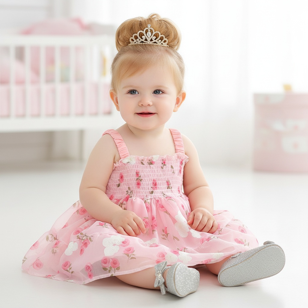 Gaun Selempang Bunga Kupu-Kupu - Baby Clothing H&M ulasan dan harga