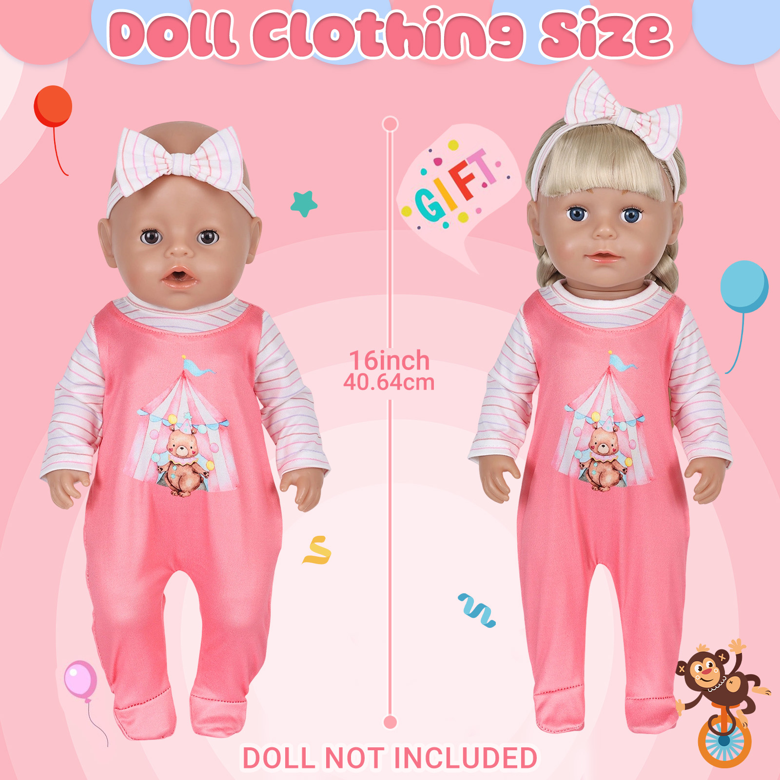 Pakaian Boneka untuk Boneka Ba - Baby Clothing Us ulasan dan harga