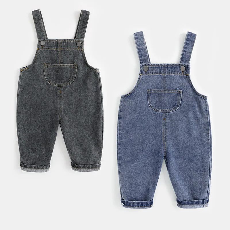Jumpsuit Denim Bayi Laki-laki  - Baby Overall Denim ulasan dan harga