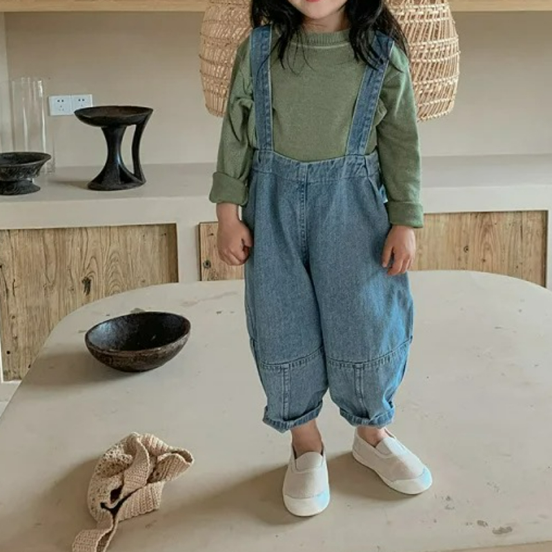 Overall Denim Anak Laki-laki d - Baby Overall Denim ulasan dan harga