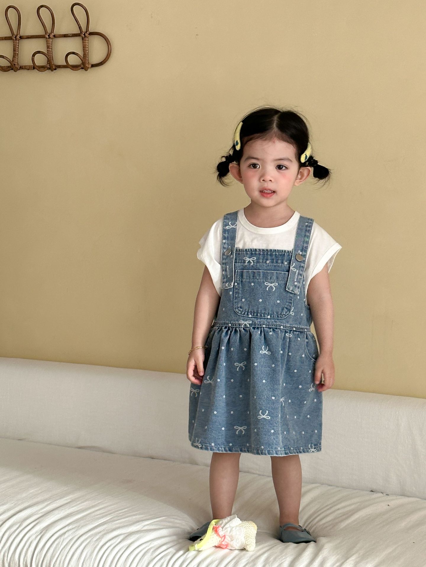 Overall Denim Anak Musim Panas - Baby Overall Denim ulasan dan harga