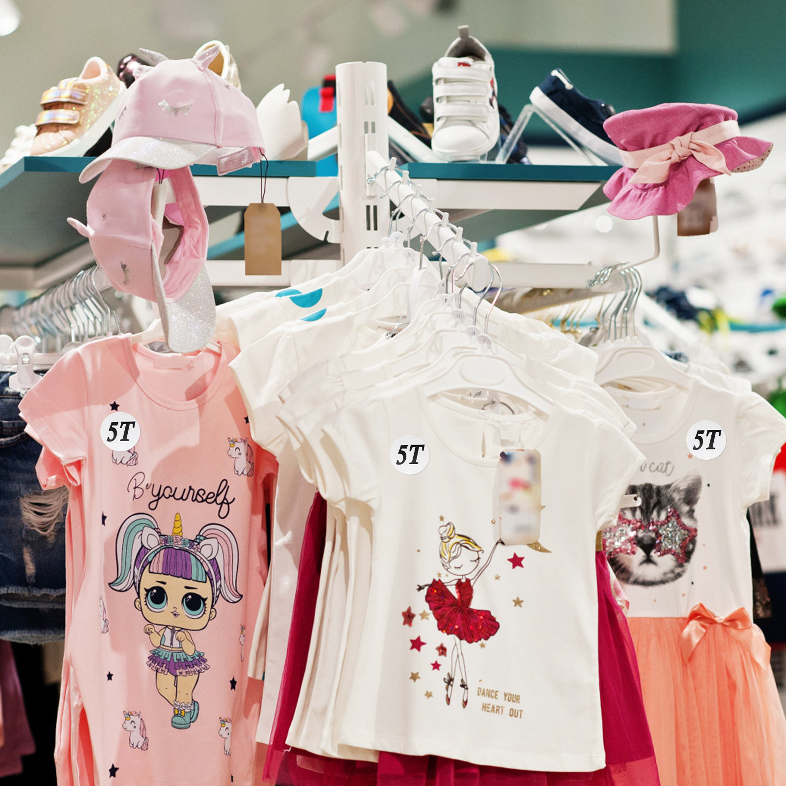 2 Rol Stiker Label Ukuran Paka - Baby Clothing Factory Shop ulasan dan harga
