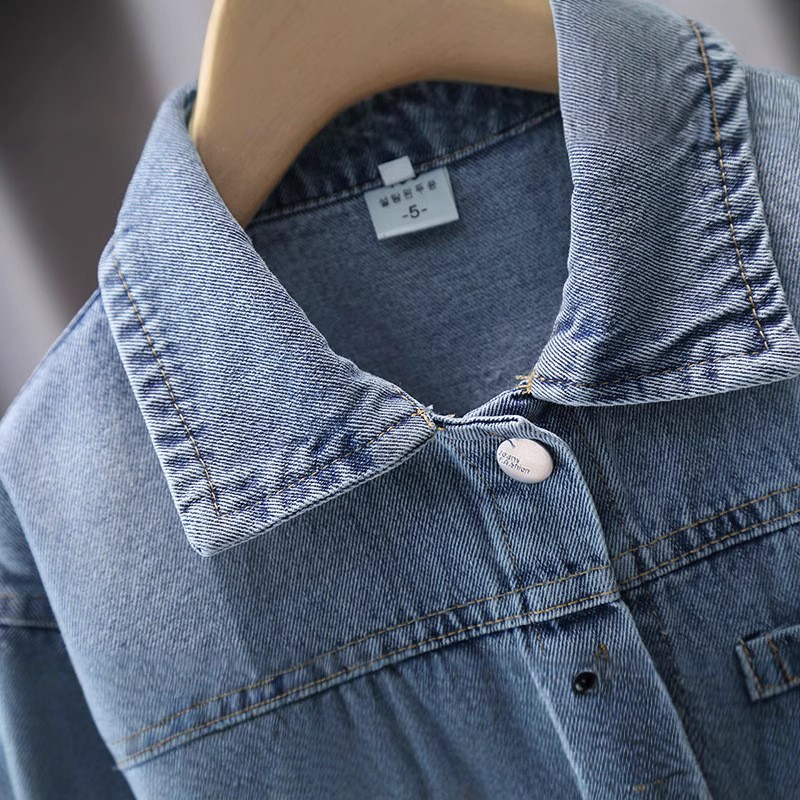 Jaket Denim Anak Bayi Gaya Luc - Baby Clothing Us ulasan dan harga