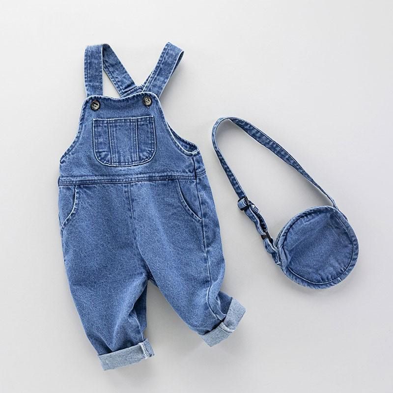 Overall Jeans Serbaguna Fashio - Baby Overall Denim ulasan dan harga