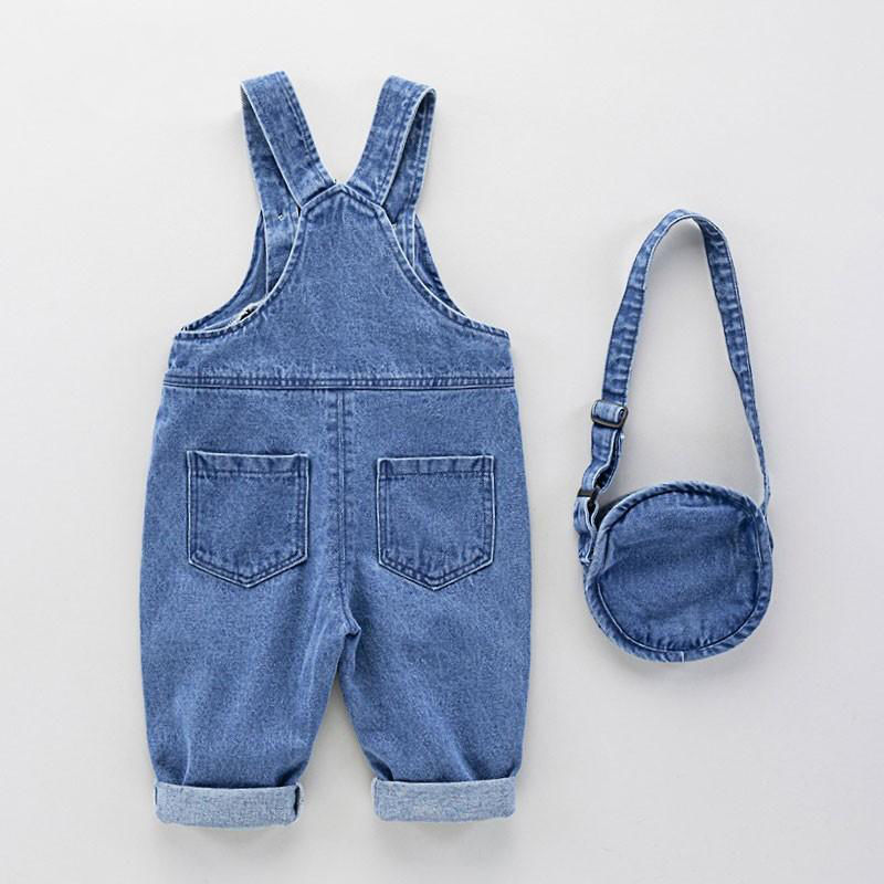Overall Jeans Serbaguna Fashio - Baby Overall Denim ulasan dan harga